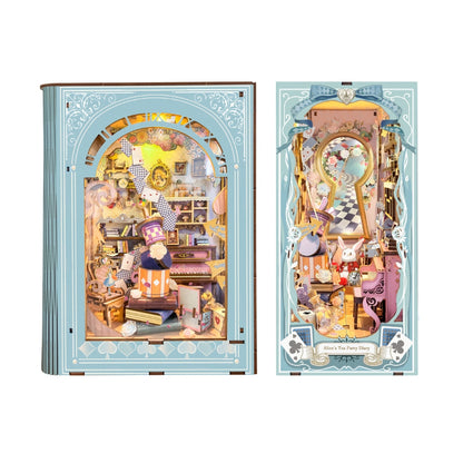 Alice's Tea Party Diary Front and Side Look