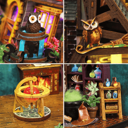 Strange Castle DIY Mini House Kit l DIY Miniature Kit